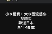 大S徐熙媛病逝，终年48岁-中国石化油卡充值